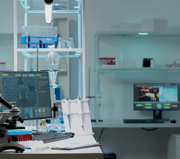 In-house lab photo